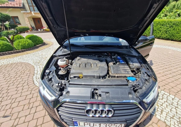 Audi A3 cena 67777 przebieg: 135000, rok produkcji 2017 z Chorzele małe 232